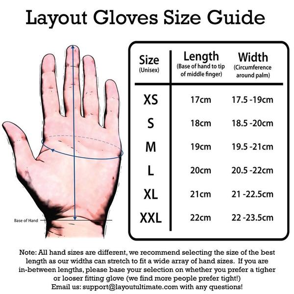 Flyers Layout Ultimate Gloves
