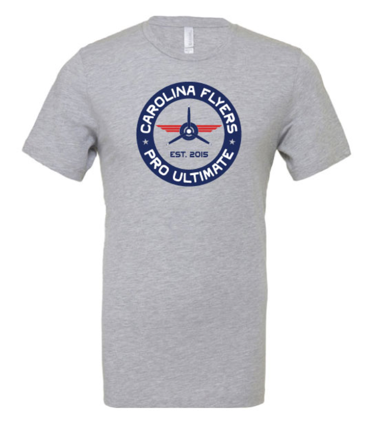 Carolina Flyers Circle T-Shirt in Youth & Unisex Sizes