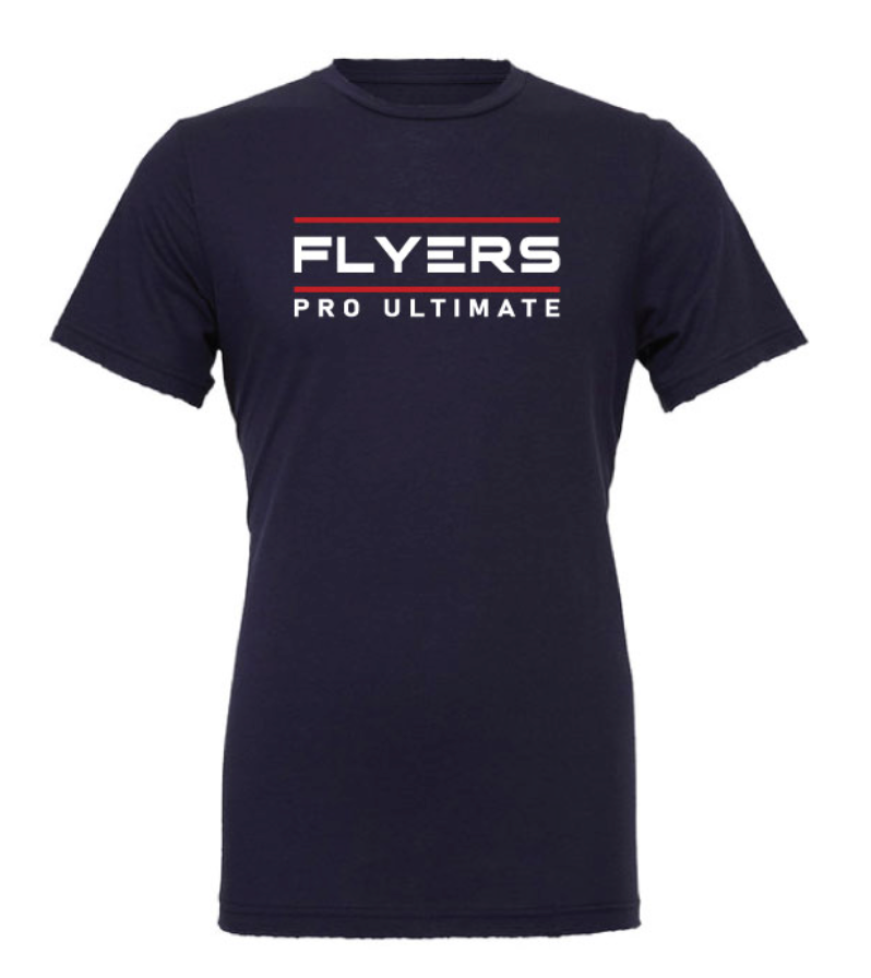 Carolina Flyers Navy Lines T-Shirt