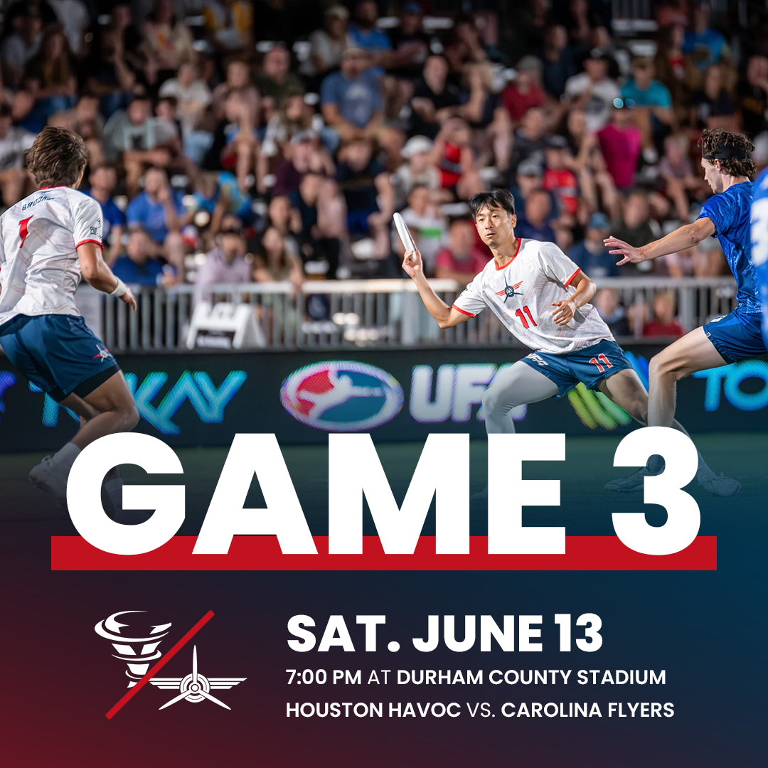 June 13th - Carolina Flyers vs. Houston Havoc Ticket - Ultimate Beach Party 2026